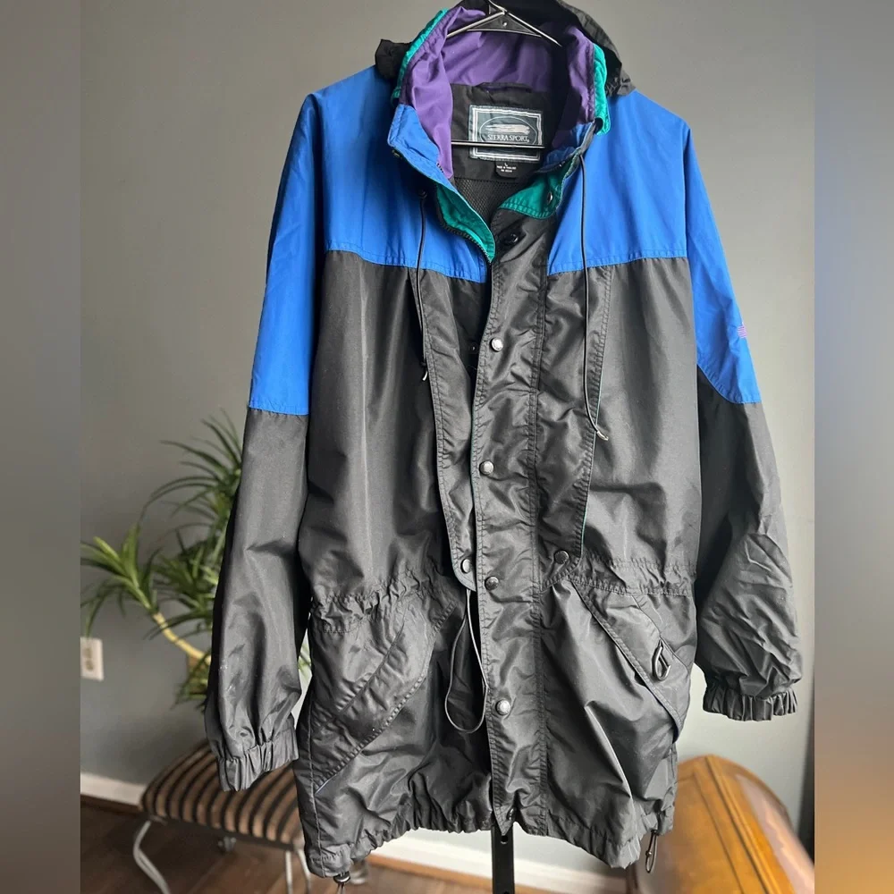 Sierra Sport Women’s Windbreaker Jacket Multicolor Size Large - Picture 11 of 12